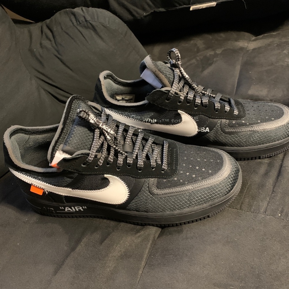 OFF-WHITE x Air Force 1 Low Black